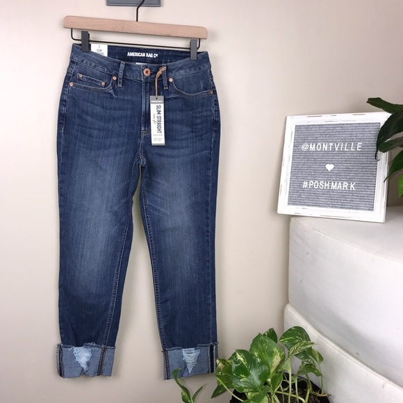 NWT American Rag Size 5 Cropped Ankle Jeans - Picture 5 of 6